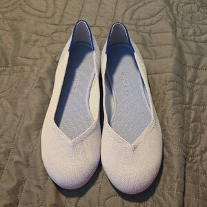NWOT Rothy's The Flat Women's Light Blue Flats